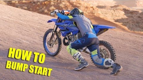 Bump Start a Dirt Bike